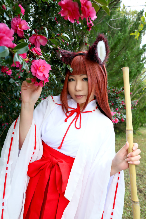 Cute Cosplay GIrl Higurashi Rin (Kitsune-Chan 3) 1-4