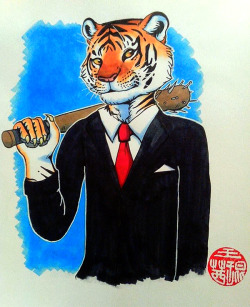 larry-the-tiger:  http://www.furaffinity.net/user/kwinz  It&rsquo;s the tiger mafia :oooo