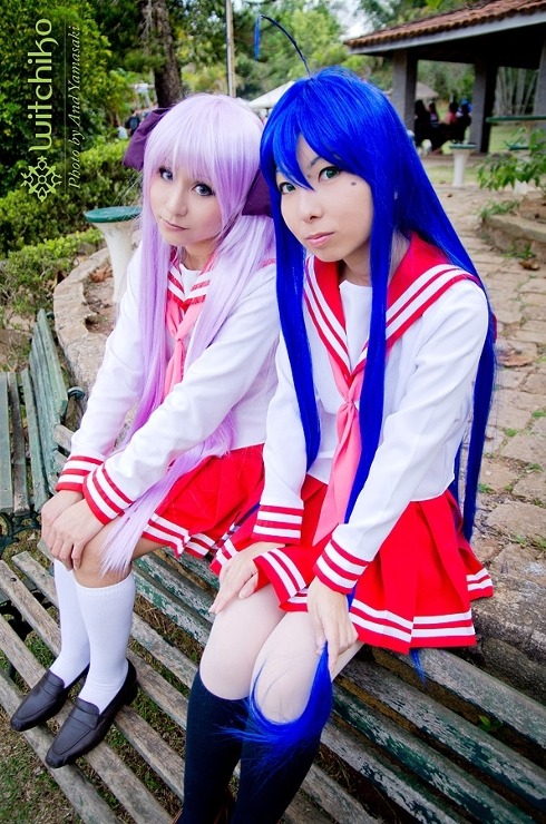 cosplayando:  more Lucky Star cosplay