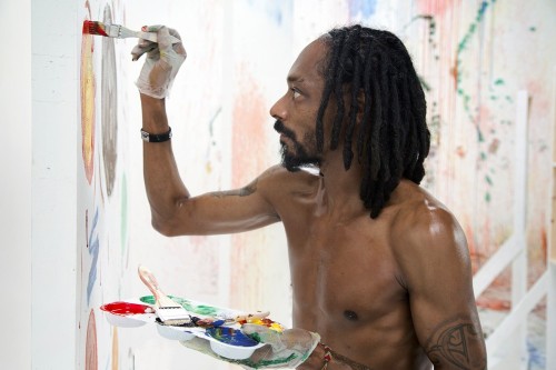 nyctaeus:Snoop Dogg paints