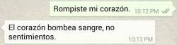 Ándate a la Mierda por decir que te rompieron