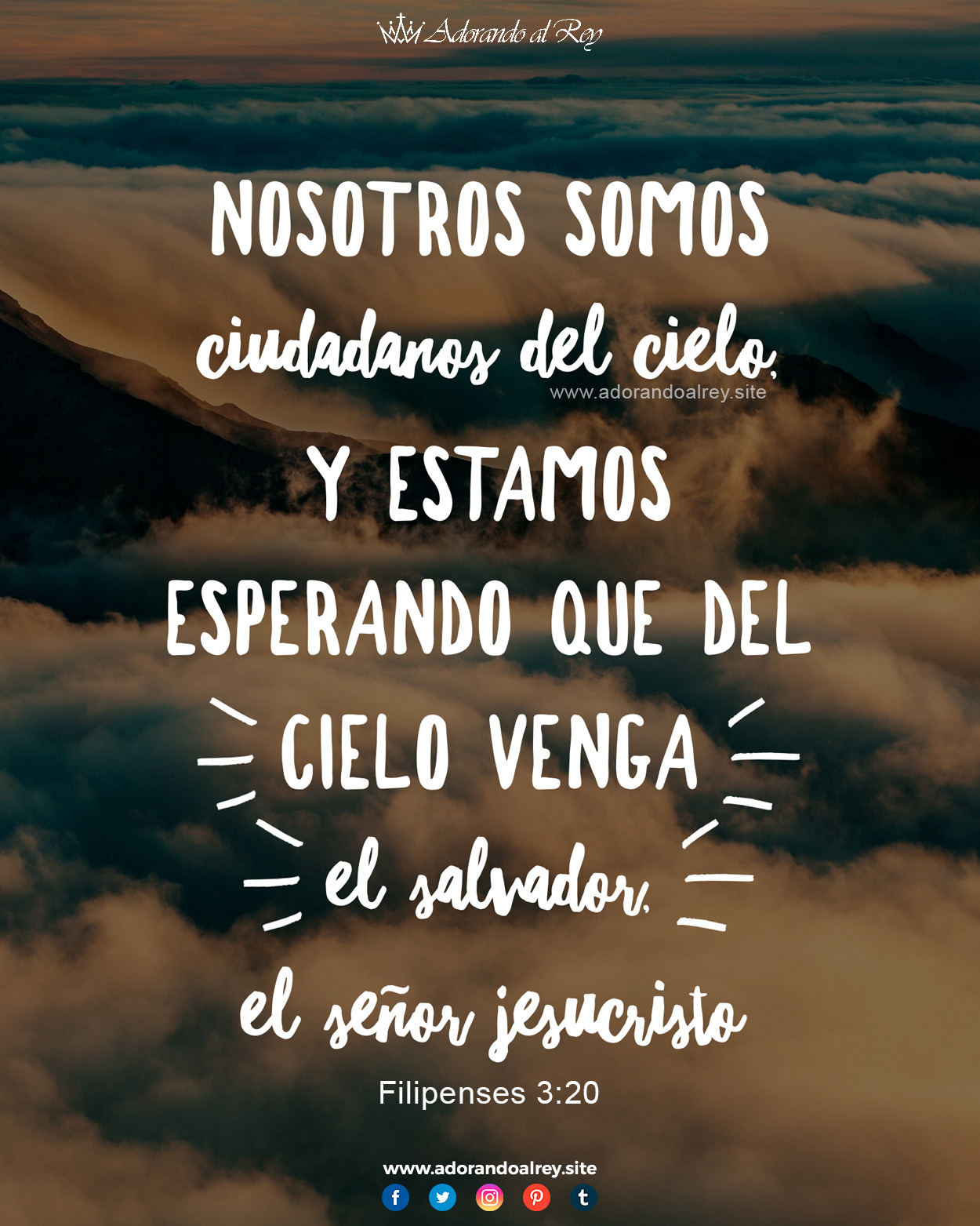 Nuestra identidad está basada en Dios. Nacimos de Dios, Él nos predestinó, nos llamó; nuestra genética natural no es la que gobierna lo que hacemos; nuestra cultura no gobierna lo que hacemos, porque tenemos la mente de Cristo
Nosotros somos...