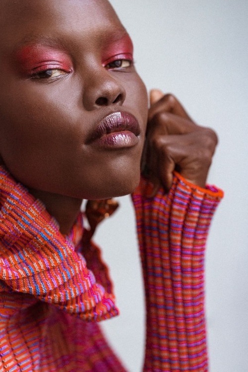 continentcreative:Grace Bol for Into the Gloss by Tom Newton, makeup by Nick Barose