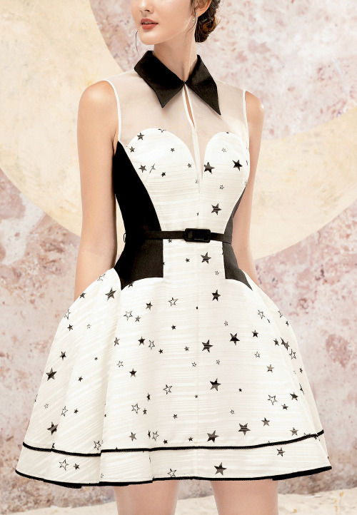 evermore-fashion:Favourite Designs: Rosee de Matin ‘Star in the Night Sky’ Spring 2021 Collection