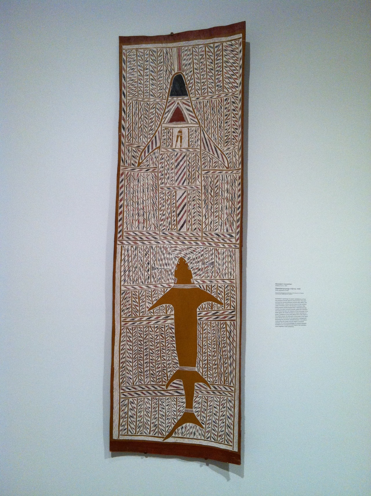bdavisdiary:  Manydjarri Ganambarr in Everywhen: The Eternal Present in Indigenous