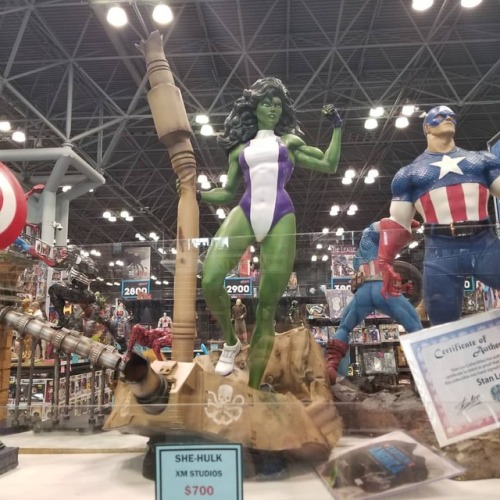 She-Hulk crushing a Hydra Tank is Big Mood#nycc2018 www.instagram.com/p/Bohfy0qh2e6/?utm_sou