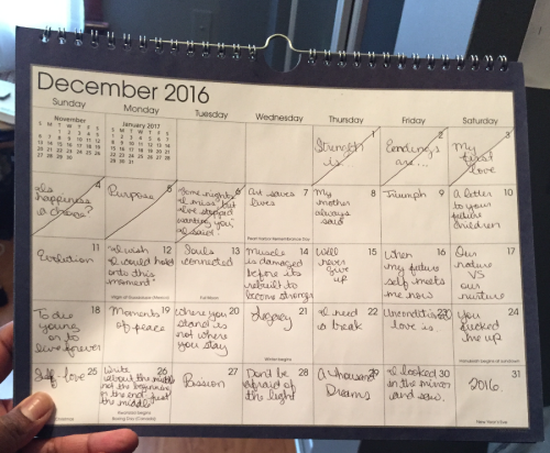 One of our writers has dedicated her calendar for this month to #TheFinalWave writing challenge! Tod