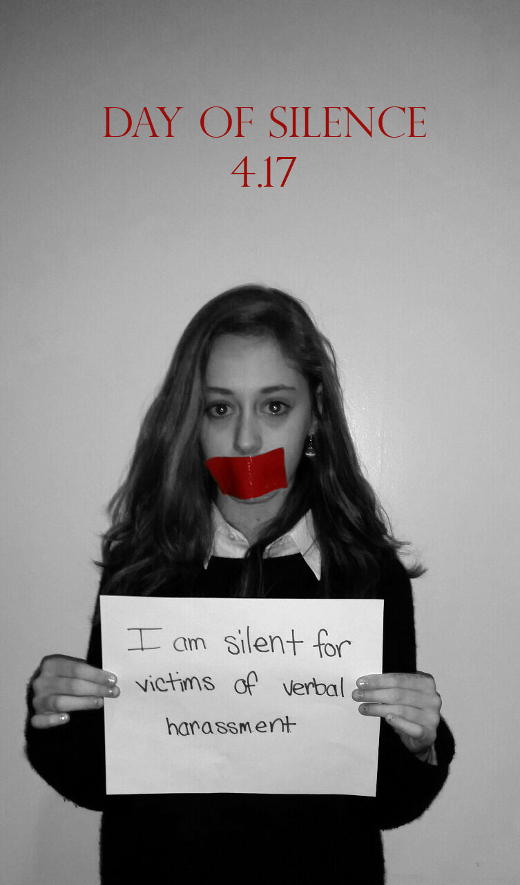 star-scout:  My School makes these posters for day of Silence every year. 2015