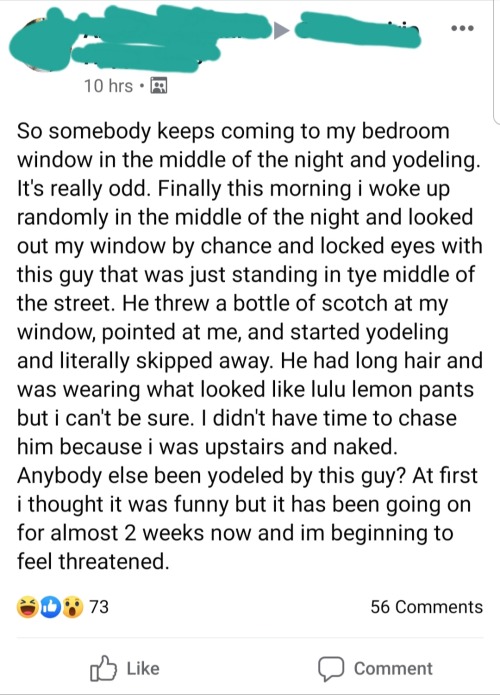 I Live In A Predominantly White, Christian Neighborhood, So Naturally We Have A Neighborhood Watch Group
