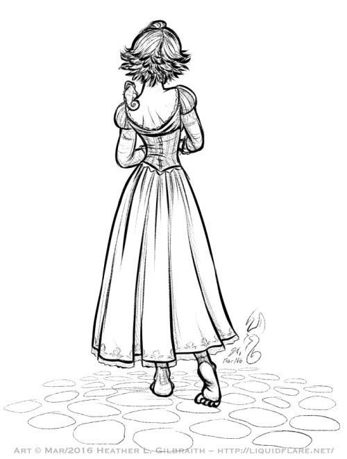 A little while ago I got into a “Tangled” frame of mind… I think about that 