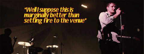 keanestrangers:Keane having technical difficulties in Nashville - “Well I suppose this is marginally