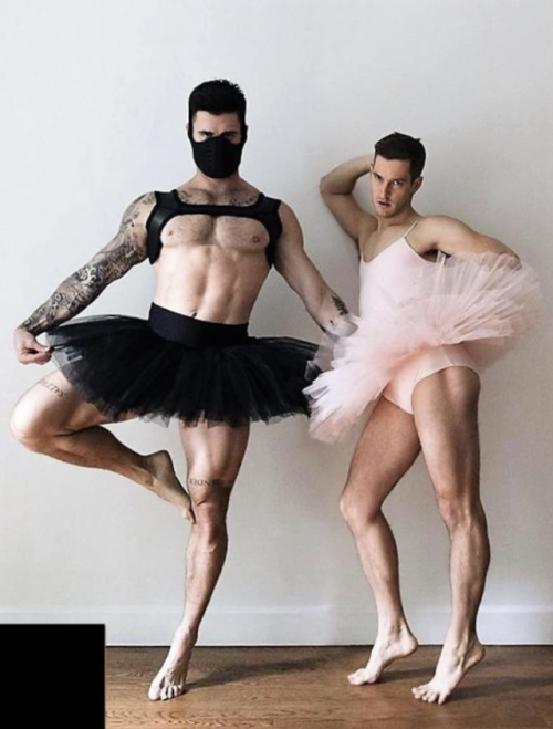 I prefer my male ballet dancers in tights 