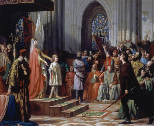 Antonio Gisbert - Queen María de Molina presents her son Ferdinand IV of Castile to the Cortes of Va