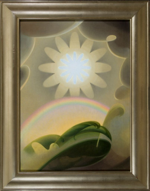 hideback:Agnes Pelton (American, 1881–1961)The Blest, n.d.The Fountains, 1926Sand Storm, 1932Memory,