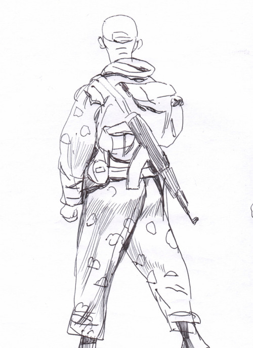 some soldier sketches 