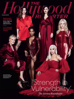 ladyxgaga:  Lady Gaga joins Hollywood Reporter’s annual actress roundtable  