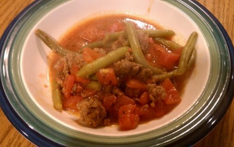 Tomato & Beef Soup