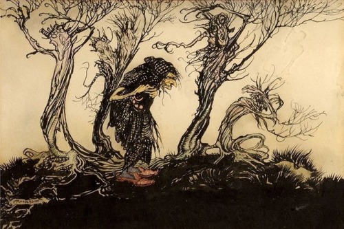 grislywitchpits:Arthur Rackham