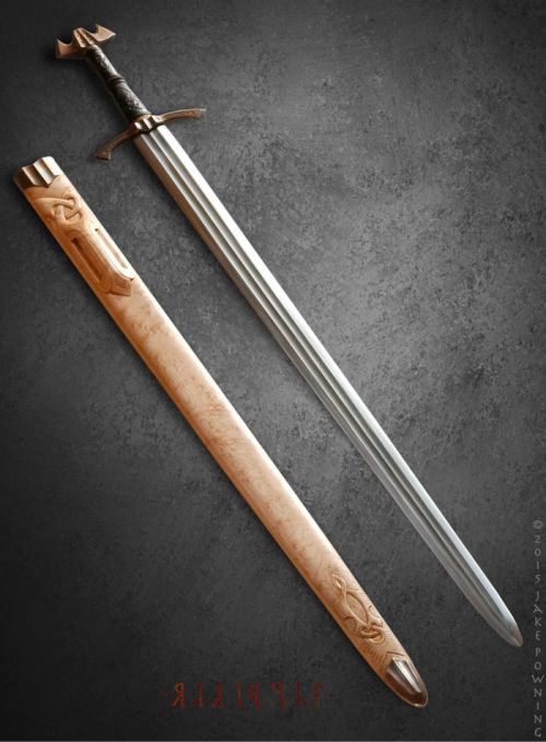 art-of-swords: Handmade Swords: Dagfinnr – Day Finder — Dragon Slayer’s Sword Make