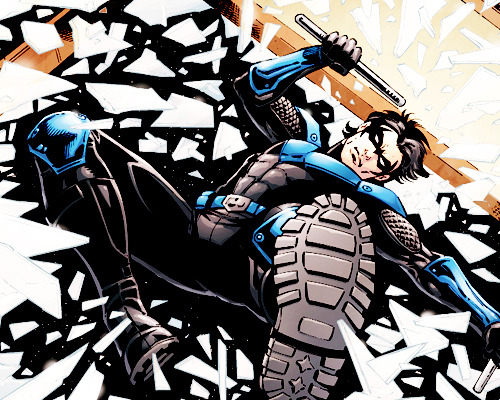 brucetimms:  Dickie in Convergence: Nightwing and Oracle #01