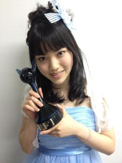 t-v-m:  Congratulations to Ishihara Kaori on her Best New Actress award at the 7th Annual Seiyuu Awards!! おめでとう！