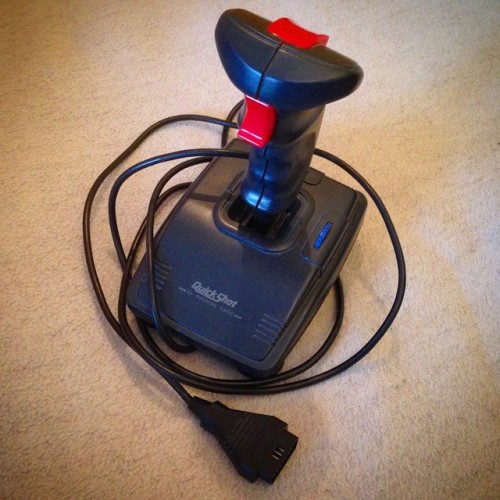 Stara szkoła gamingu #joystick #quickshot