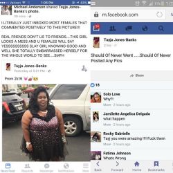 tarynel:  black–lamb:  food-n-words:  brownsh0rty:  hempest:  flyandfamousblackgirls:  Credit to Amiyah Scott for bringing attention to this. The young lady deactivated her facebook due the cyberbullying for going to prom and getting dolled up and the