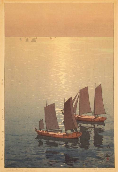 foryouratelophobia:  d-pi:  Hiroshi Yoshida (吉田 博 Yoshida Hiroshi?, September 19, 1876 - April 5, 1950)  @