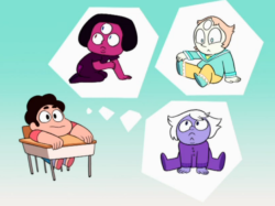 Steven imagines the Gems as babies LOOKIT (from this video)