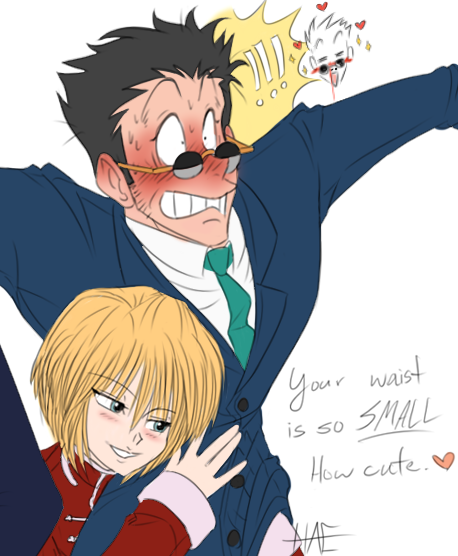 hxh has my soul — ichiman: Inspired by the Leorio and Kurapika I