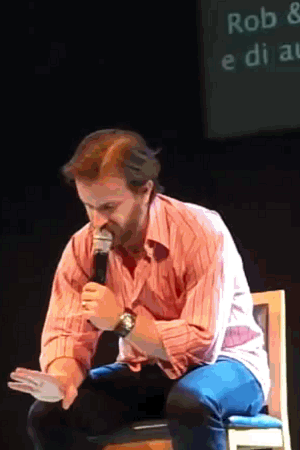 bishopsorphan:  incurable-insomnia:  Richard on his first meeting with Mark Pellegrino.