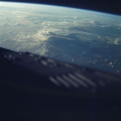 humanoidhistory:March 23, 1965 — Gemini 3 blasts off from Cape Canaveral carrying astronauts J