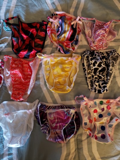 Satin String Bikini Panties On Tumblr