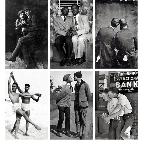 Affectionate Men c. 1900s- 1950ssources: x xvintage affectionate ladies here