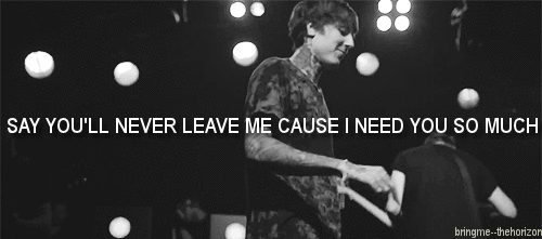 everyone loves you... once you leave them