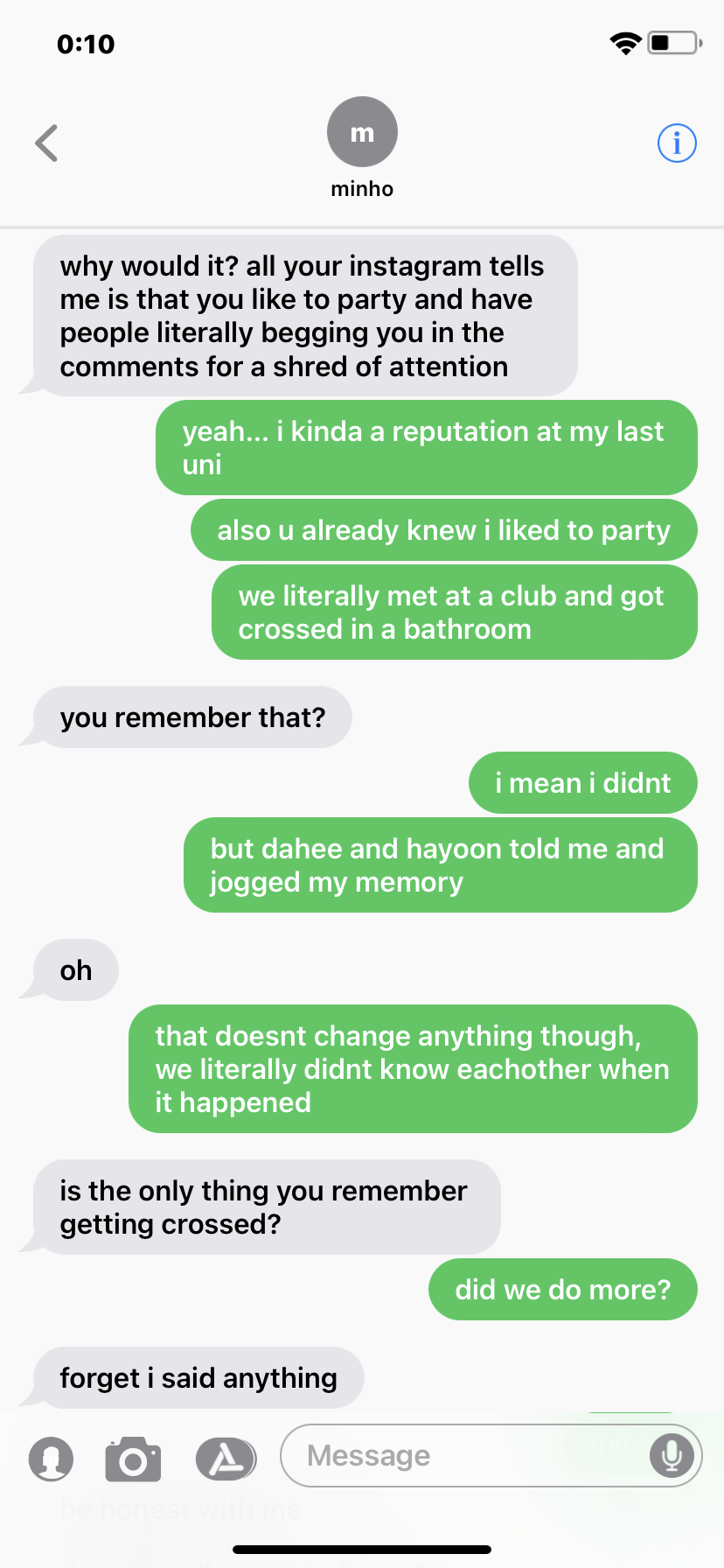 Fifteen - What Actually Happened