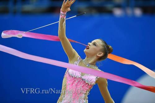 Alexandra Soldatova Grand Prix Moscow 2015 Ribbon <3 <3