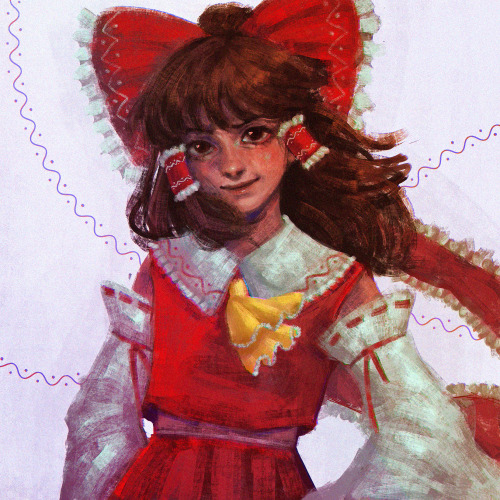 ushirominya:long time no reimu(click for better quality)