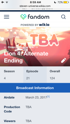 lionmemes:this is the only upcoming episode