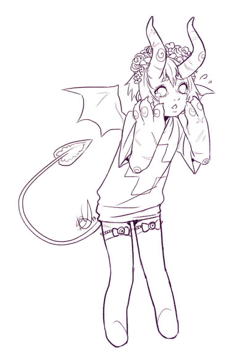 zombiesfrommars:  i really wanted to draw tho i should study so ill go back to that