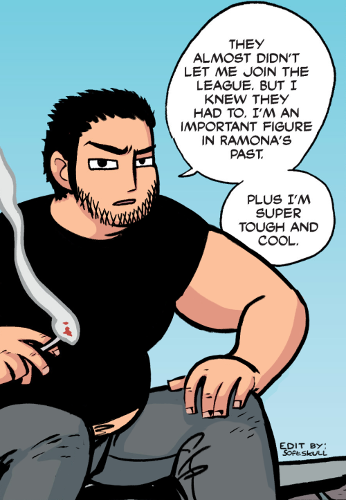 Spent The Afternoon Making Fat Scott Pilgrim Panel Edits For Fun And To Learn The Style A Little Bit.