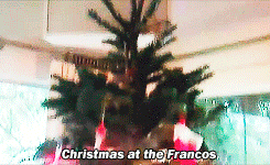 jamesfrancobs-blog:  Christmas at THE FRANCOS