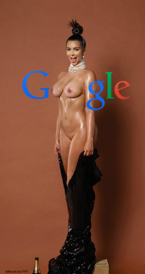 monalisa-1797:  New Google logo starring Kim K! 