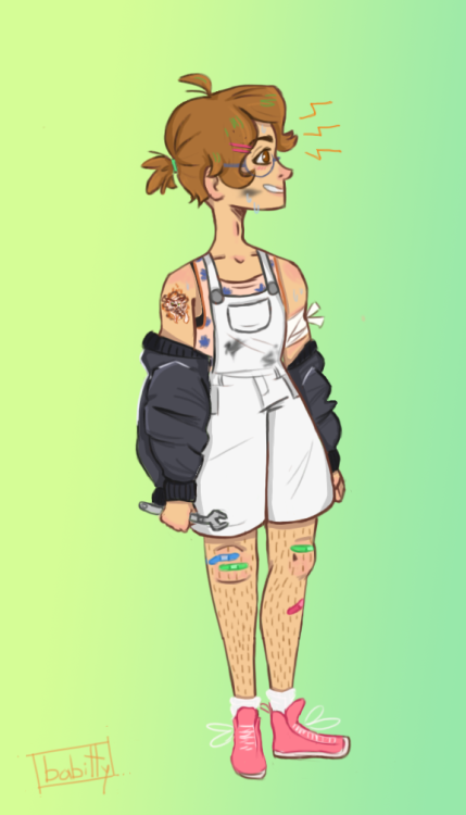 babitty-art: i drew pidge in the outfit i wore today bc i has honestly channeling them. also i put i