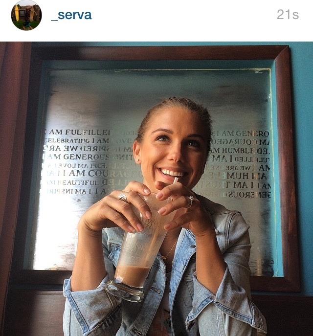 cassiusthegreat:  uswntstateofmind:  Alex Morgan pics from servando’s Instagram