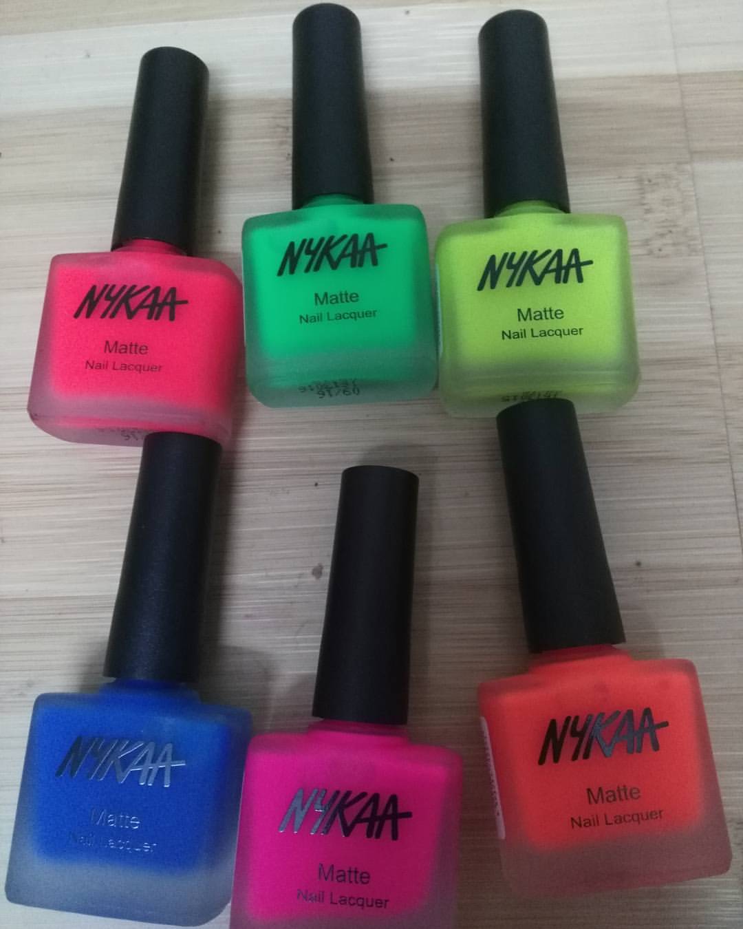 Compact Matters.: Nykaa Matte Nail Lacquer Review.