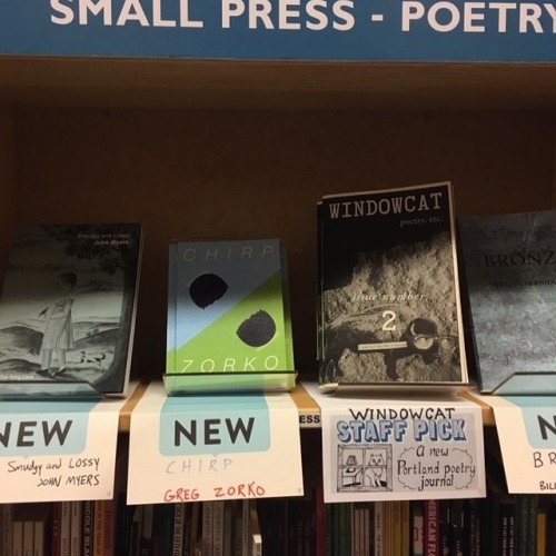 Hey if you’re in Portland, Oregon, USA you can get Chirp at Powell’s books!