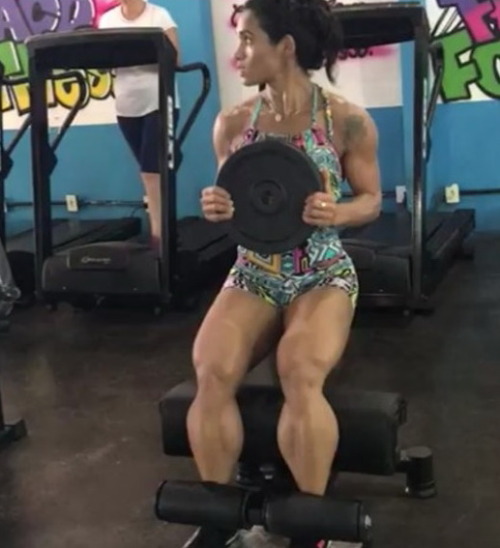 Porn photo More about her : http://www.her-calves-muscle-legs.com/2018/12/clarice-andrade-muscular-calves.html