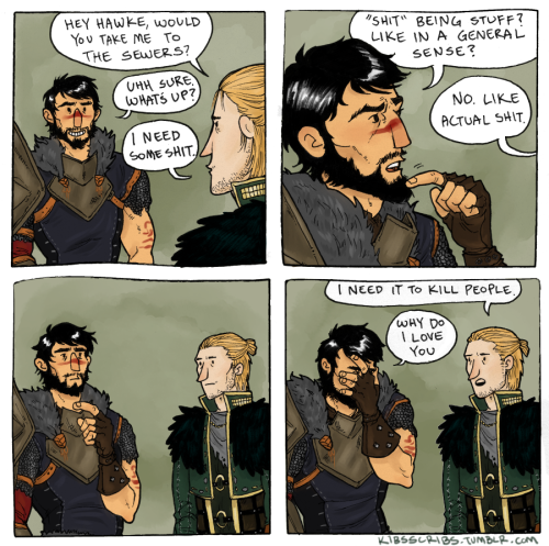 shieldsarts:The true trial of the Anders romance.