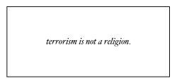 csidesuicide: goldennymph:  do not blame the islam.  do not blame muslims 